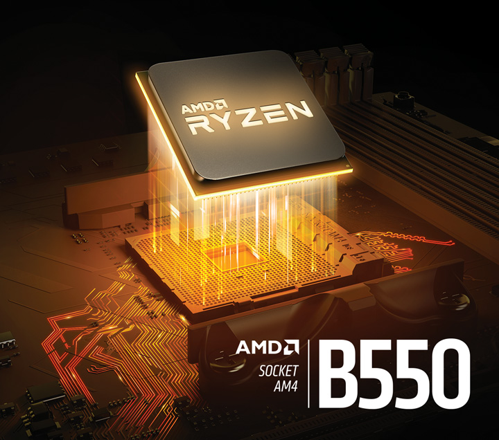 AMD Socket AM4 B550 Chipset